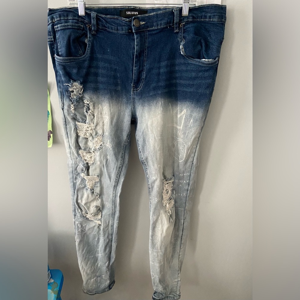 Jeans-moto style